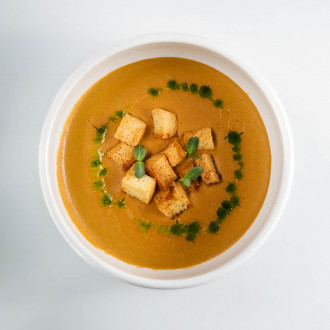 Крем-суп із сочевиці